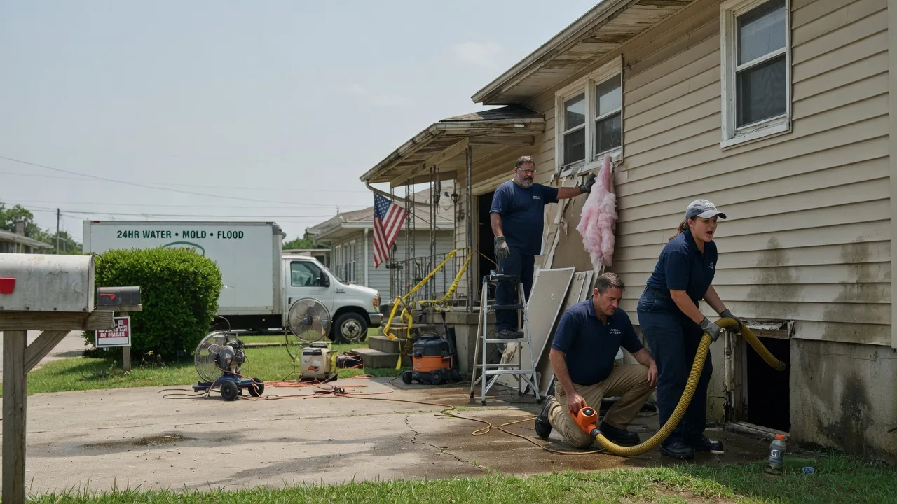 Water Damage Repair in Taylor Springs, IL near me